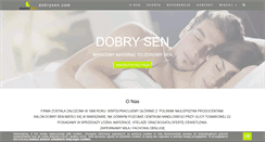 Desktop Screenshot of dobrysen.com